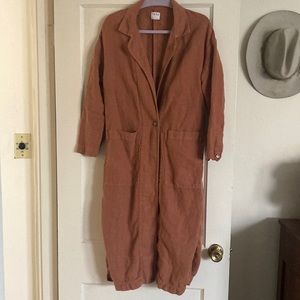 Linen duster